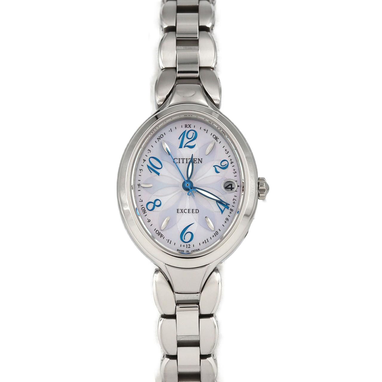 シチズン エクシード 電波時計 H 060|ES 9510-57 D SS ソーラークォーツ