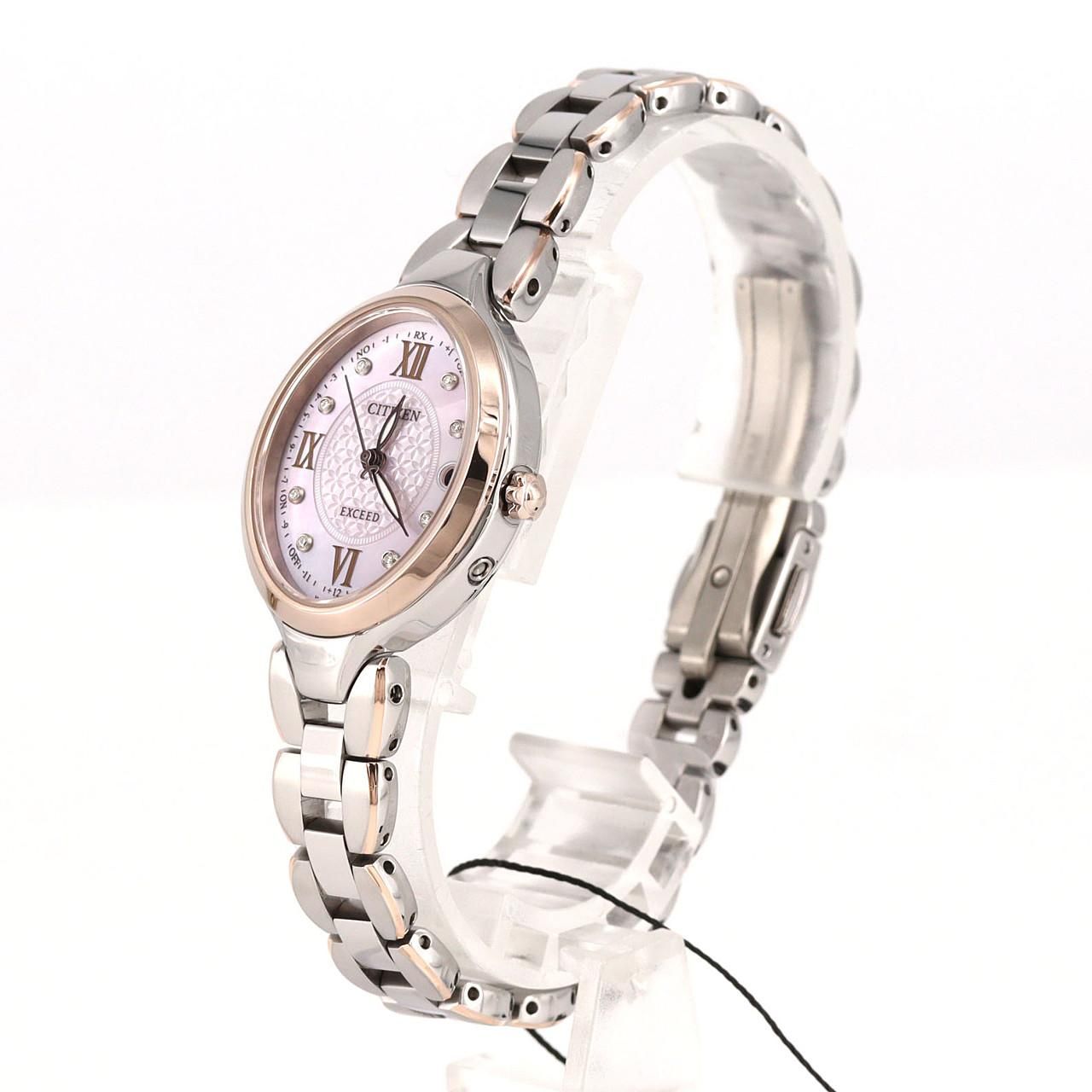 シチズン エクシード 電波時計 H 060|ES 9515-53 N SS ソーラークォーツ