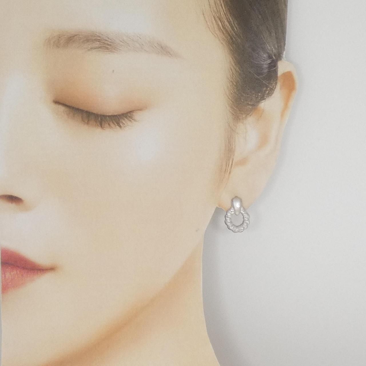 PT/PT850 ダイヤモンド ピアス 0.06CT - メルカリ