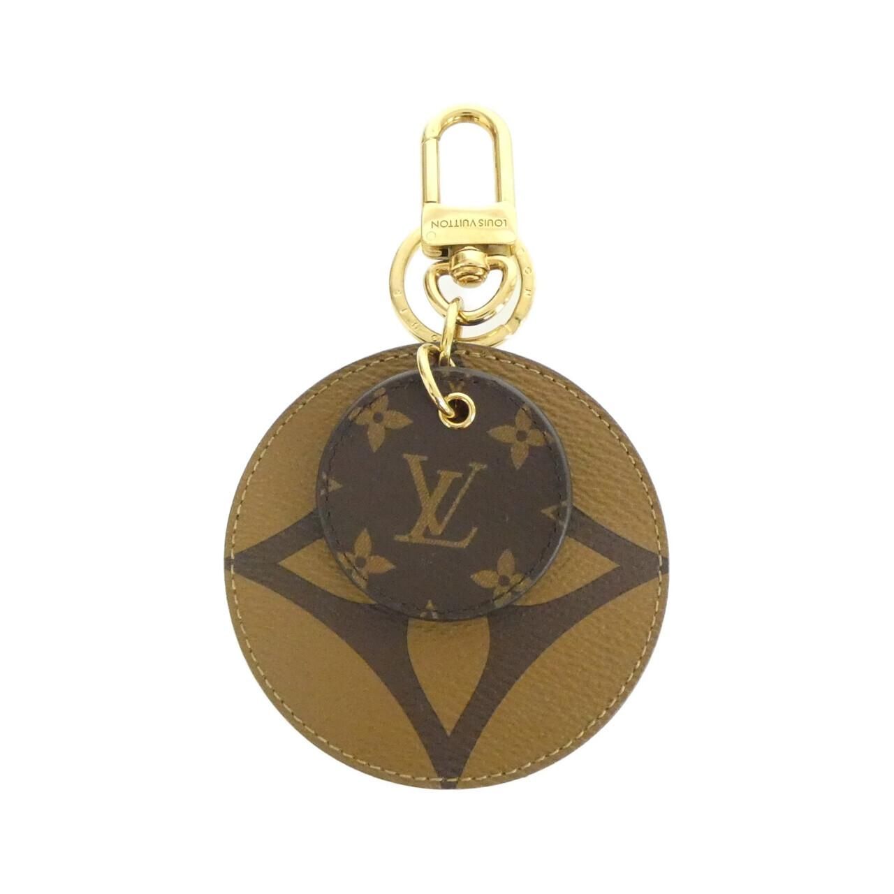 ルイヴィトン モノグラム ポルト クレ イリュストレ M69317 キーリング