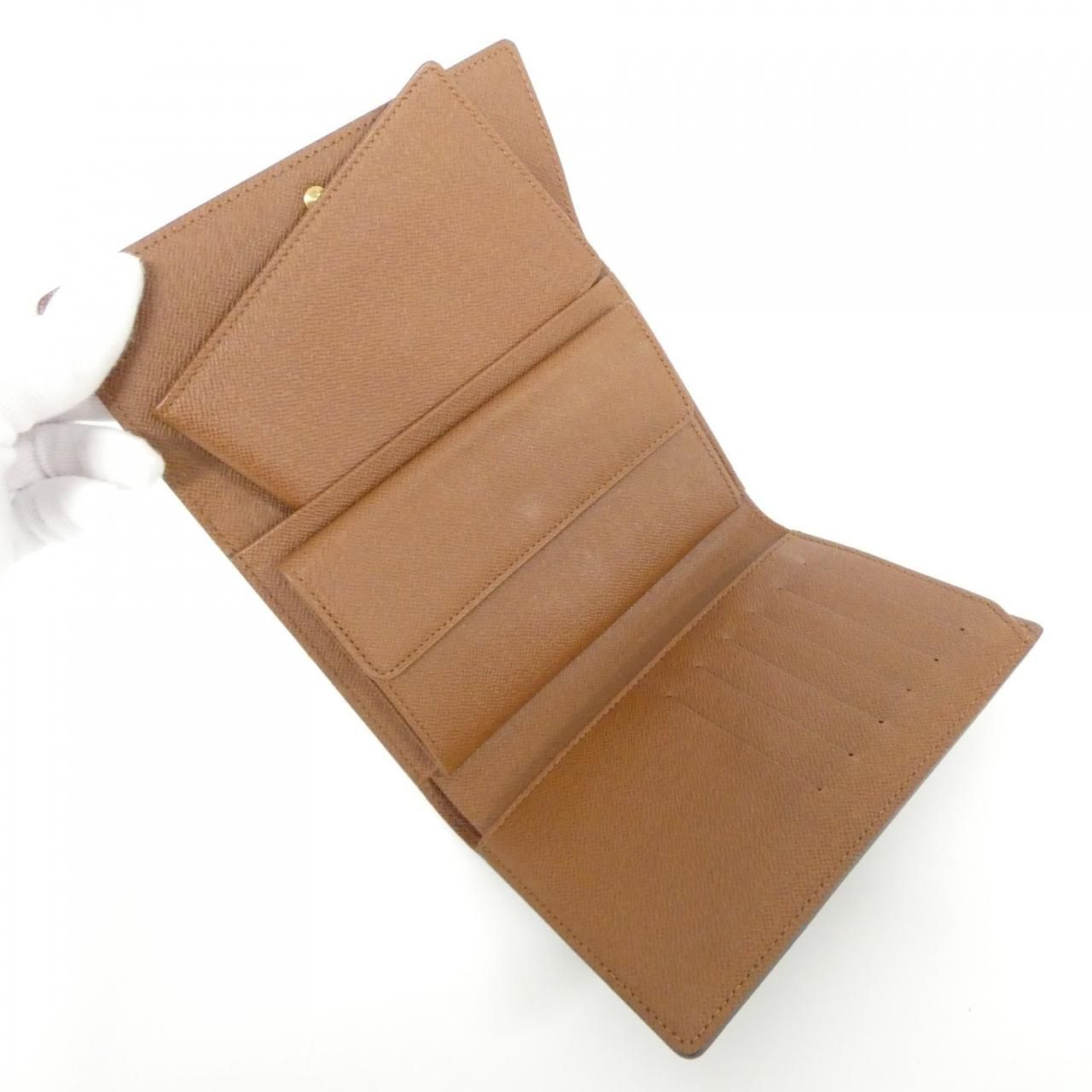 ルイヴィトン モノグラム ポルト トレゾール エテュイ パピエ M61202