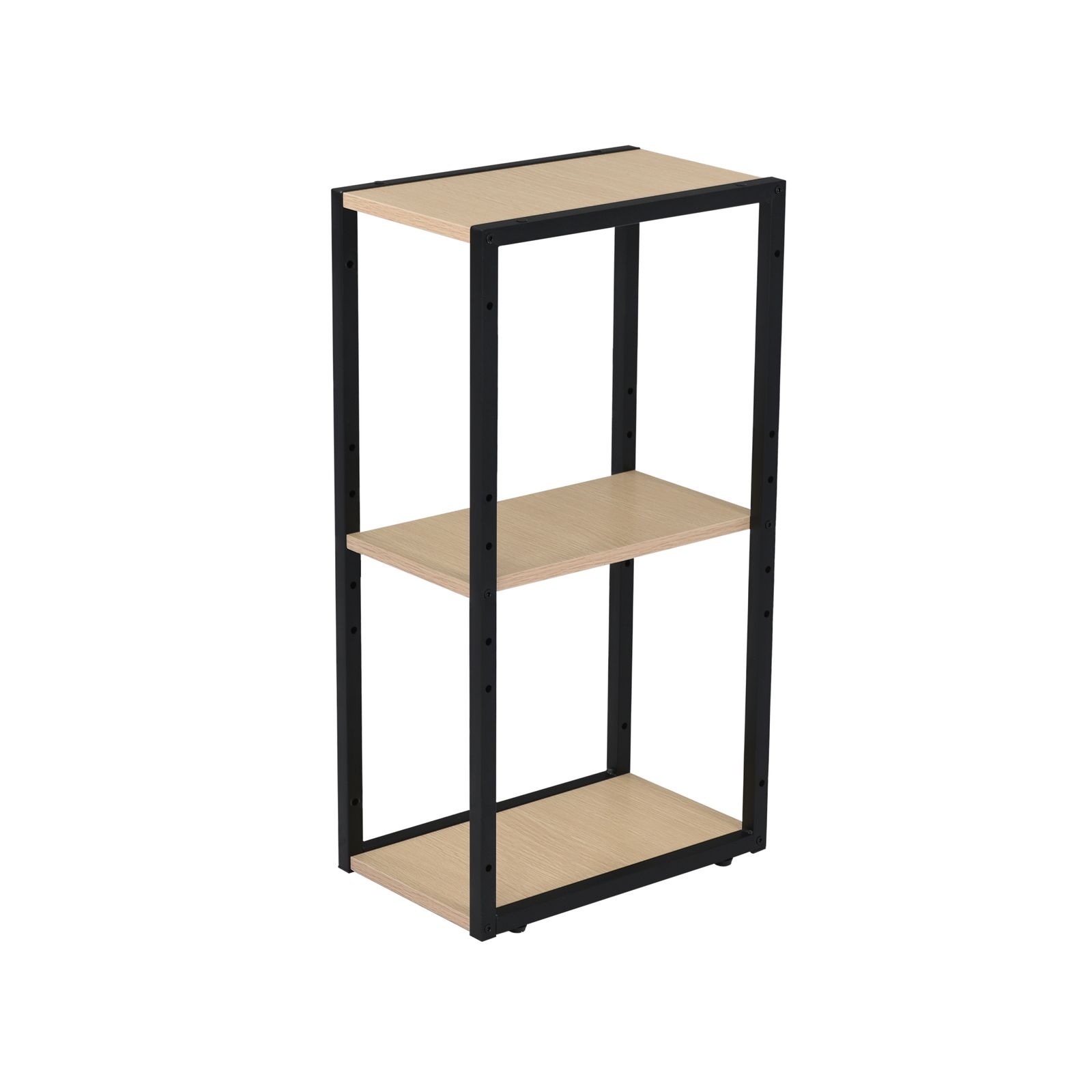 パソコンデスク H型 木製 学習机 オフィスデスク ミシン台 収納ラック2