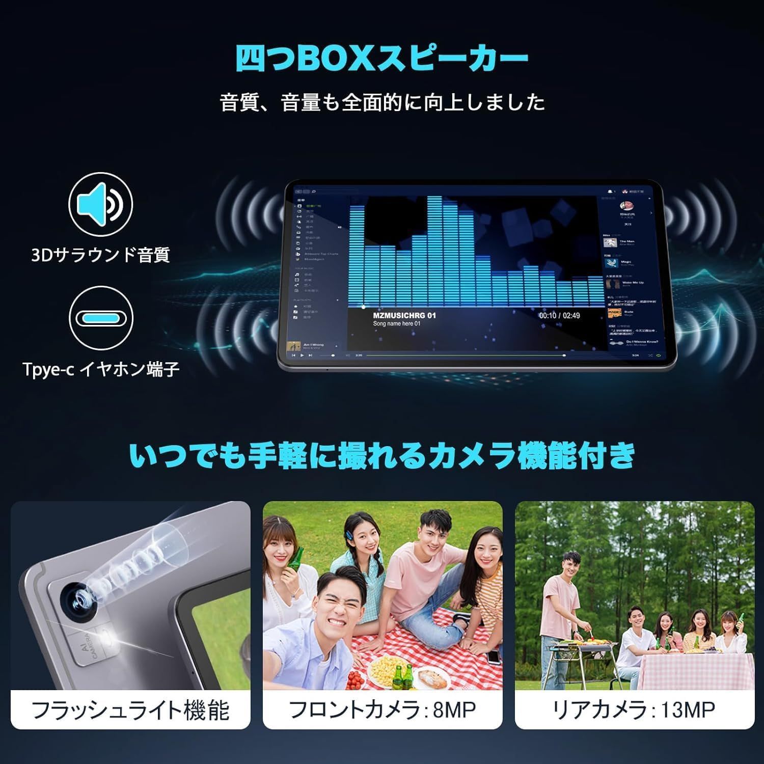  AvidPad A 90 タブレットPC 12インチ Android 15 SIMフリー G 99 2 K高画質 品 Androidタブレット本体 タブレット