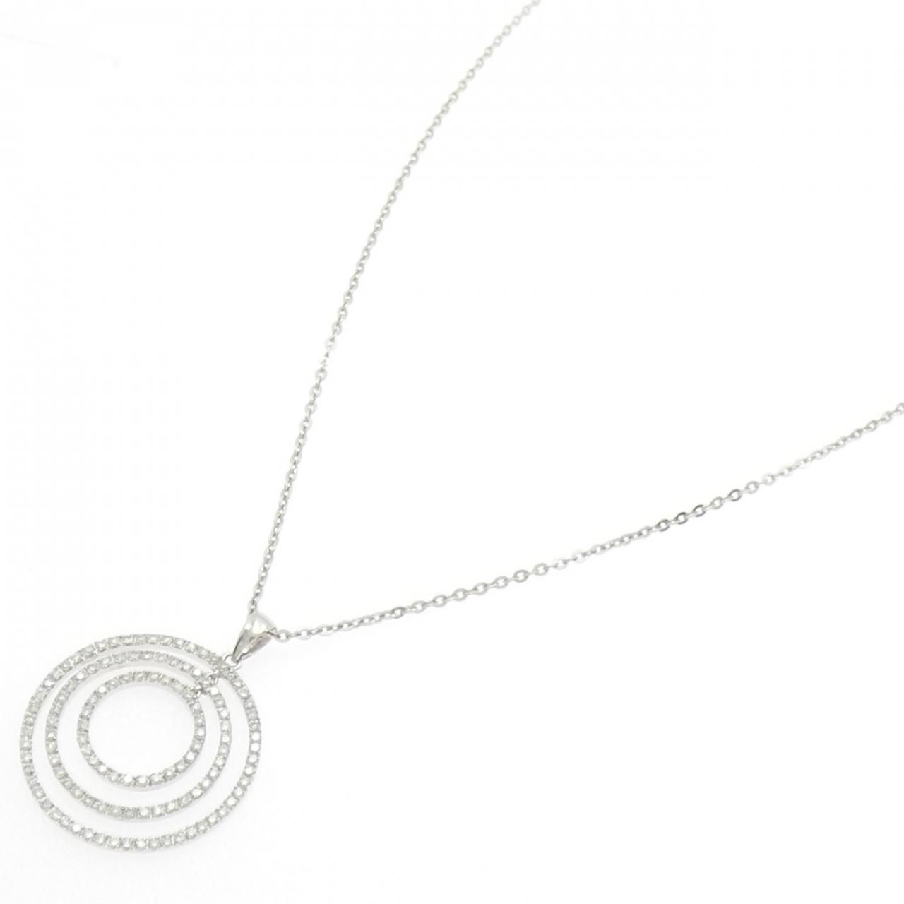 18 KWG 750 WG ダイヤモンド ネックレス