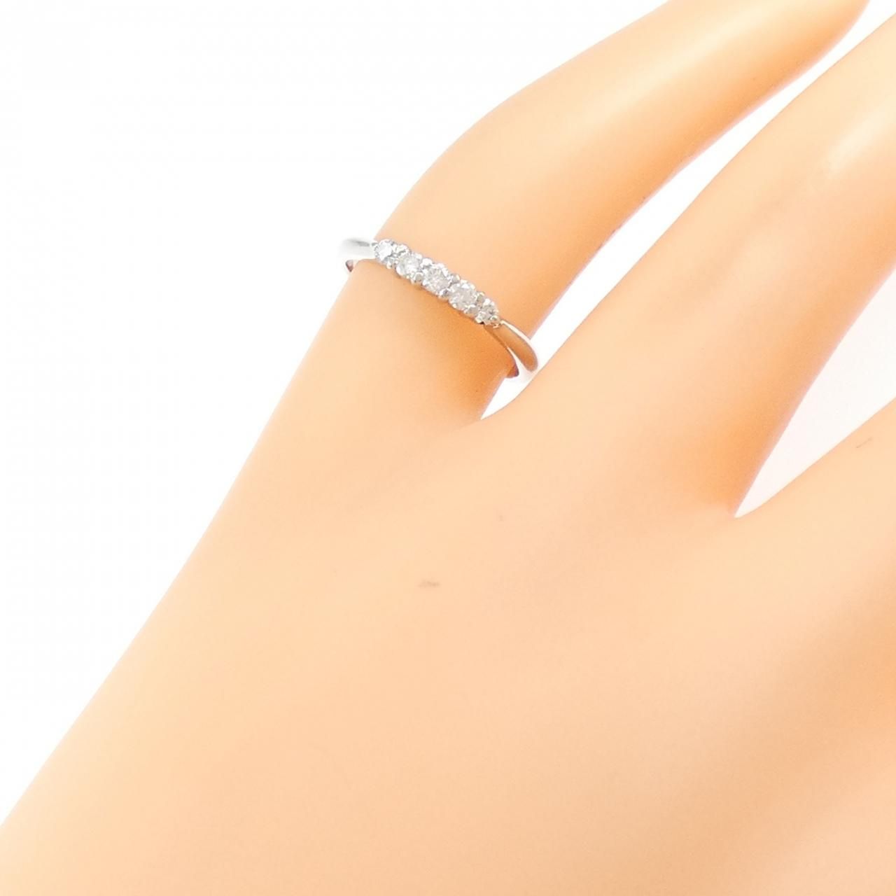 PT900 ダイヤモンド ピンキーリング 0.13CT - メルカリ PT900 ダイヤモンド ピンキーリング 0.13CT - メルカリ