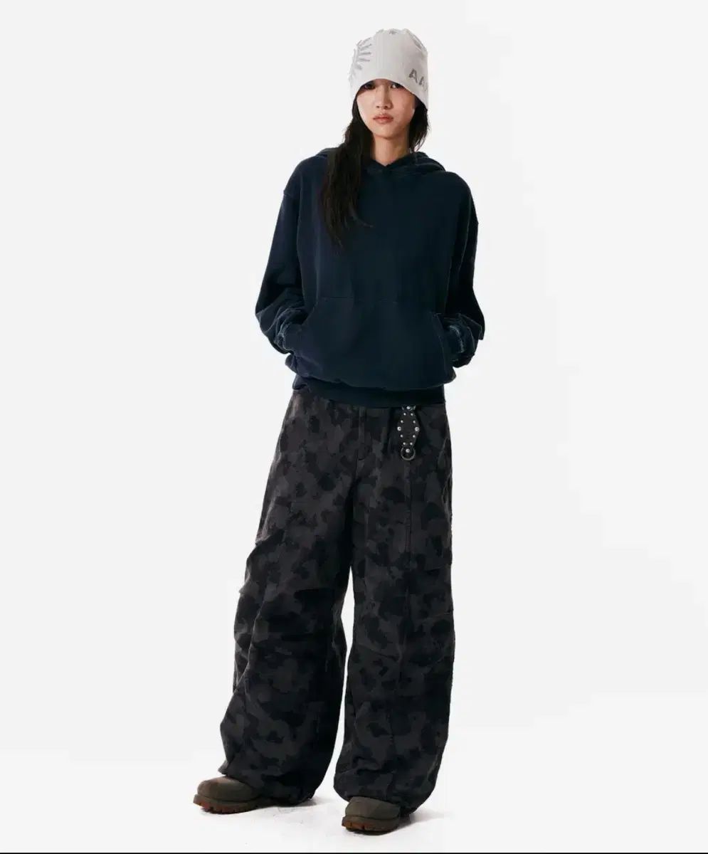 アカム カモパンツ ブラック 1 size