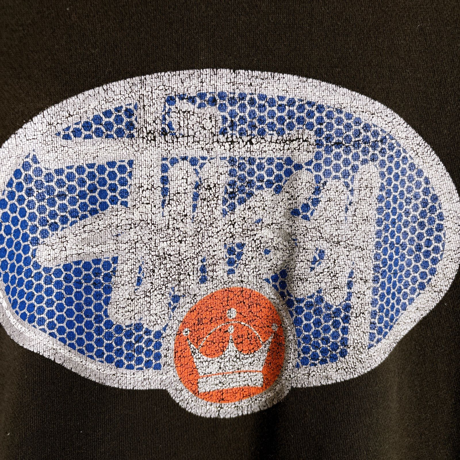 鬼フェード】90s USA古着 OLD STUSSY クラウンロゴ パーカー 【公式通販】