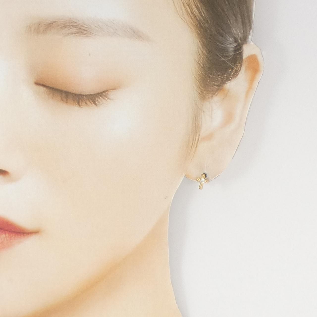 K18YG ダイヤモンドピアス K18YG ダイヤモンド ピアス 0.658ct スタッド — セルビーオンラインストア