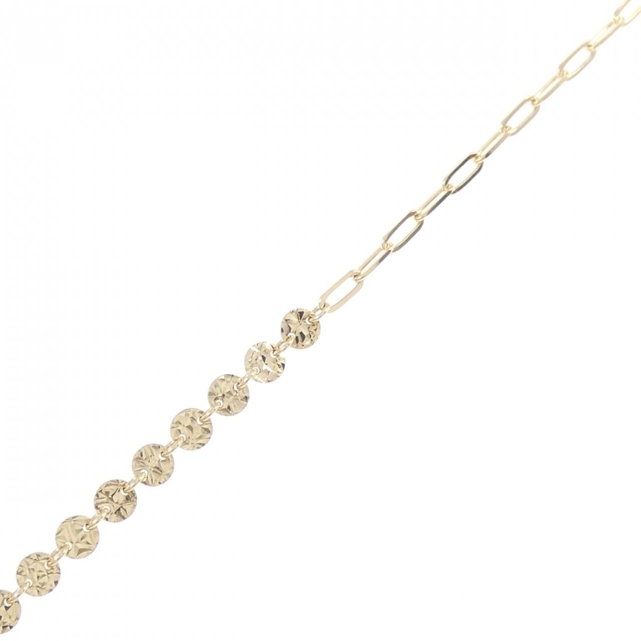【STAR JEWELRY】K10YG ブレスレット スタージュエリー STAR JEWELRY ブレスレット - K10YG 美品
