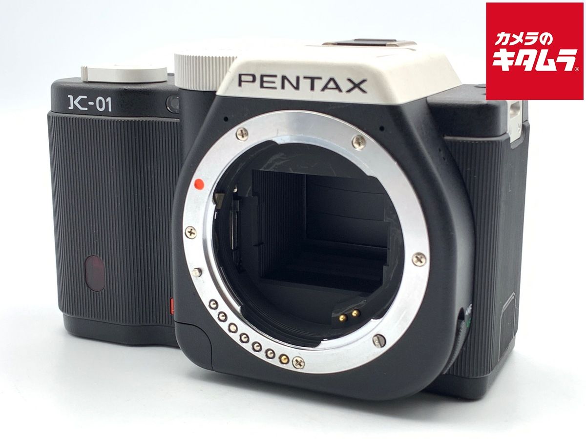 並品 ペンタックス K-01 ボディ ブラック×ブラック