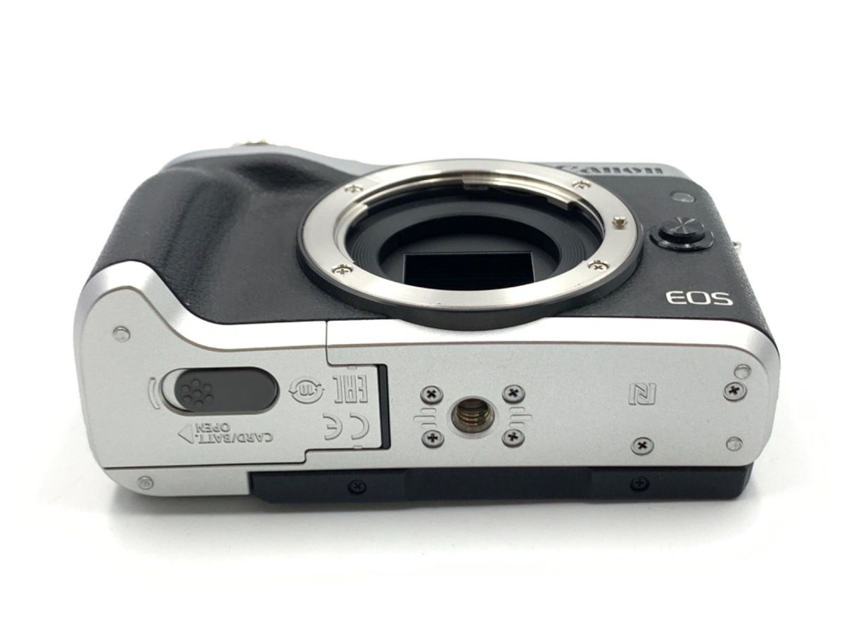  並品 キヤノン EOS M 6 ボディ シルバー ミラーレス一眼 デジタルカメラ