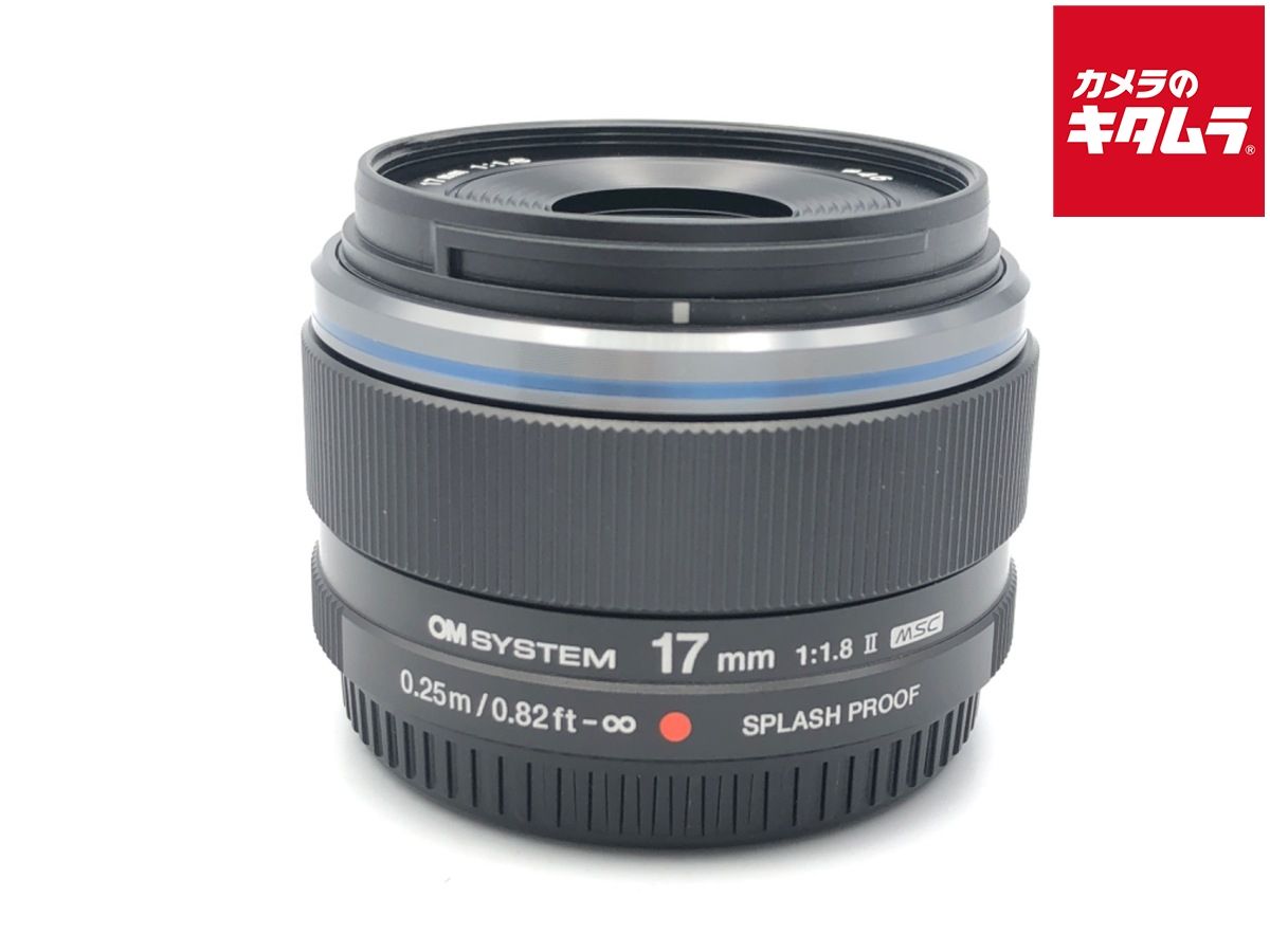 並品 OM SYSTEM M.ZUIKO DIGITAL 17 mm F 1.8 II