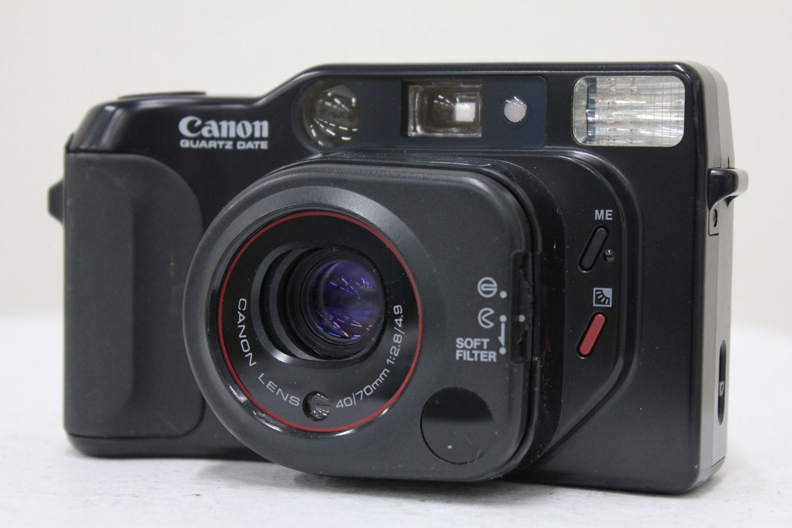 キャノン Canon Autoboy TELE ブラック 40-70 mm F 2.8-4.9 コンパクトカメラ e 4477