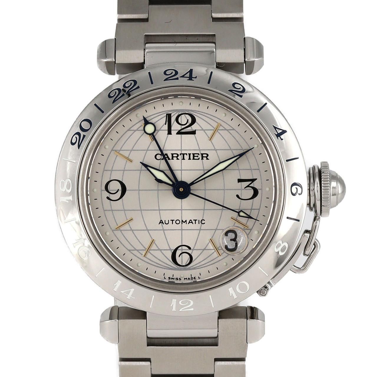 カルティエ パシャC GMT SS 自動巻