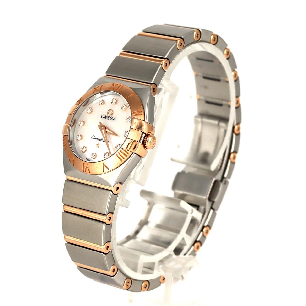 オメガ コンステレーションブラッシュ RGコンビ･12 P 123.20.24.60.55.001 SSxPG クォーツ