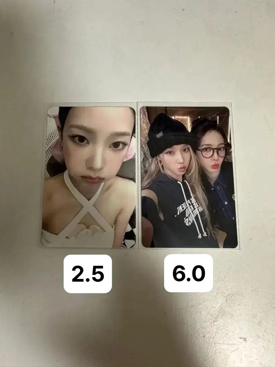 aespa カリナ ウィンター トレカ - メルカリ