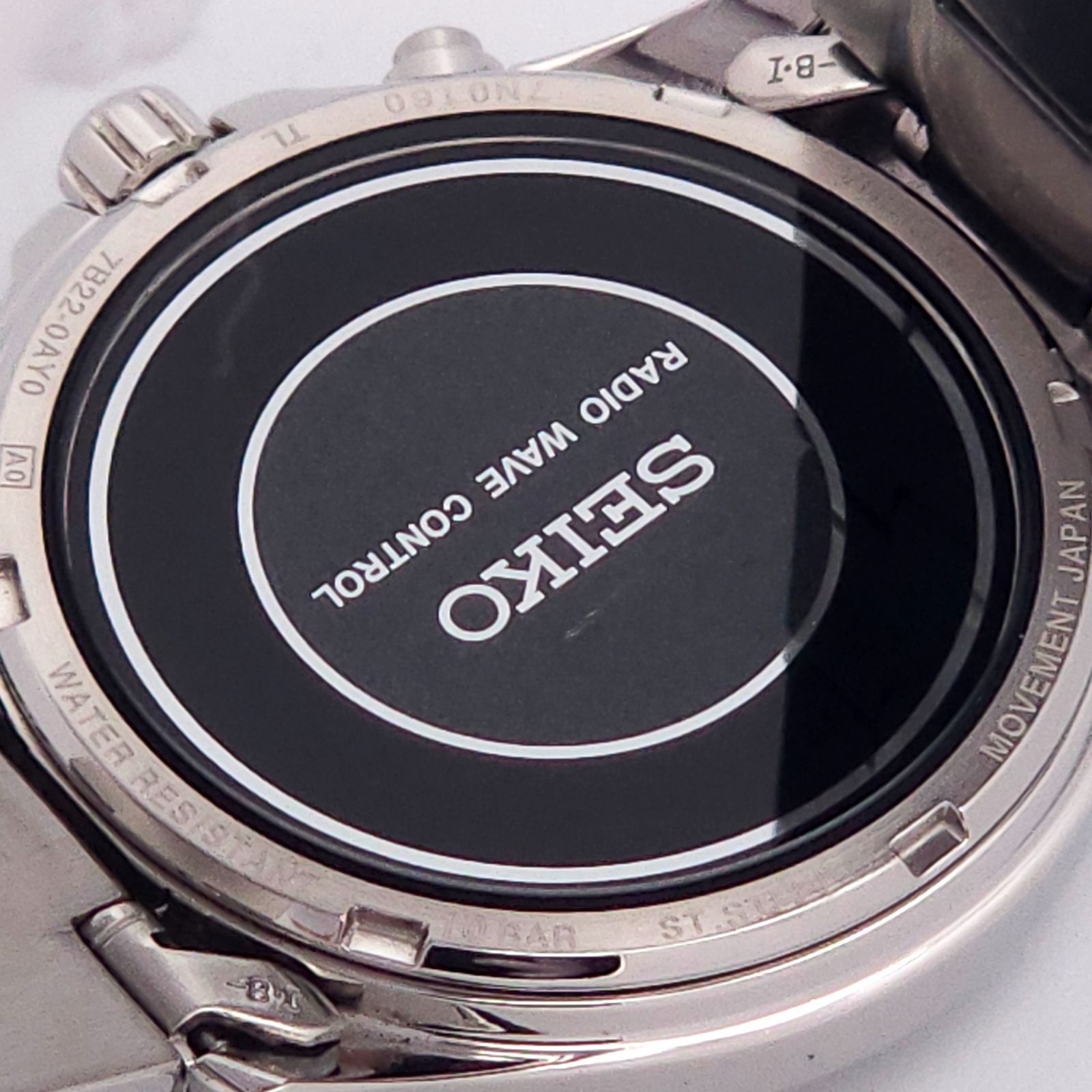 SEIKO セイコー 7B22-0AY0 ソーラー電波 動作品 - メルカリ