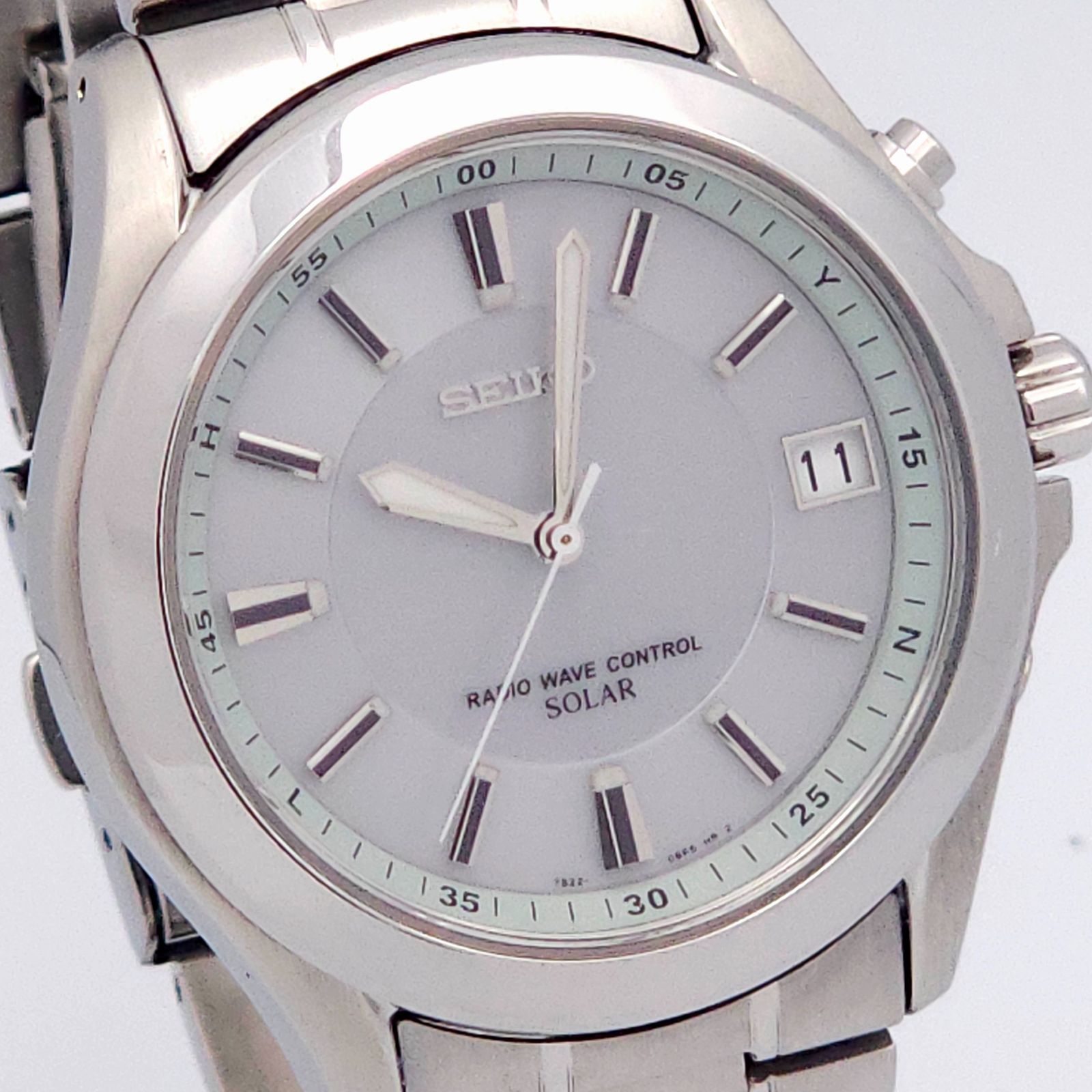 SEIKO セイコー 7B22-0AY0 ソーラー電波 動作品 - メルカリ
