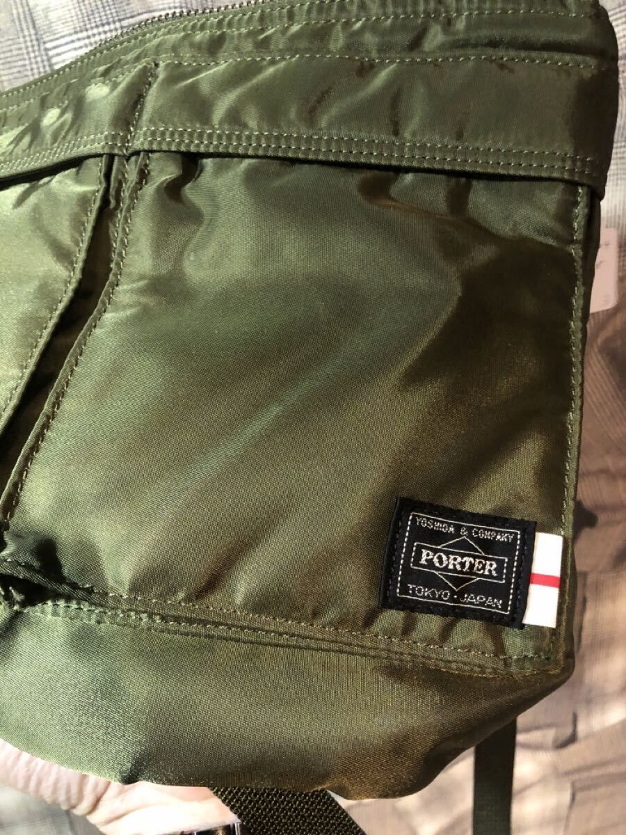 福岡 PORTER ポーター × WHIZ LIMITED ウィズ リミテッド TRUNK SHOW トランク ショー ショルダー バッグ カーキ FK