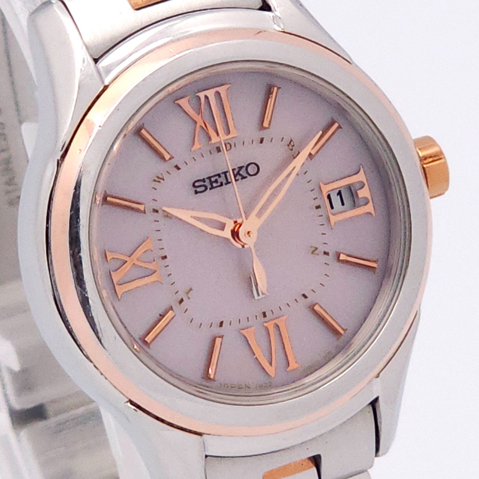 ☆良品 SEIKO セイコー ルキア 1B22-0AS0 ソーラー電波 動作品 - メルカリ