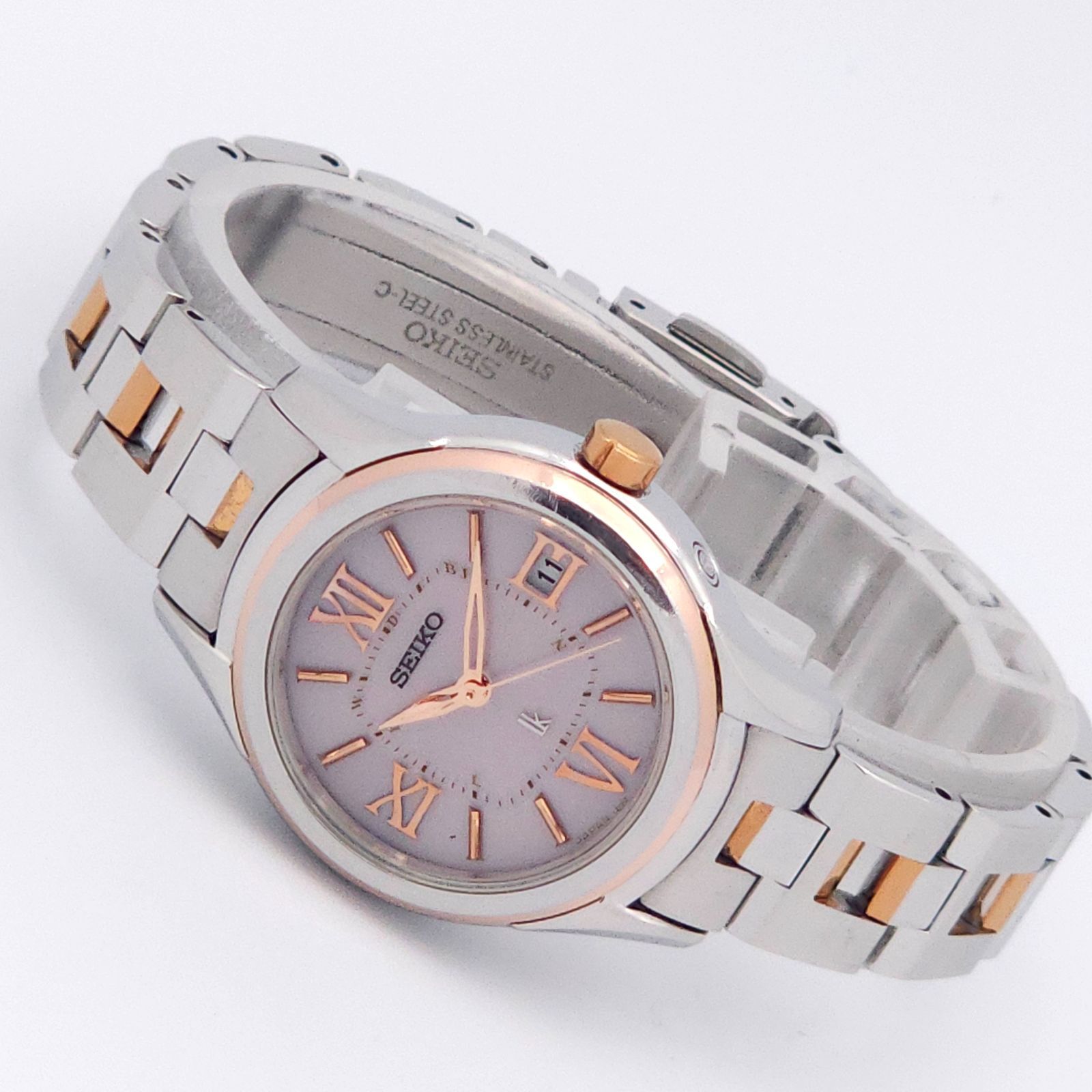 ☆良品 SEIKO セイコー ルキア 1B22-0AS0 ソーラー電波 動作品 - メルカリ