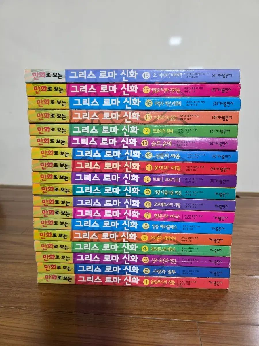 ホン ウンヨン ギリシア ローマ神話 18巻