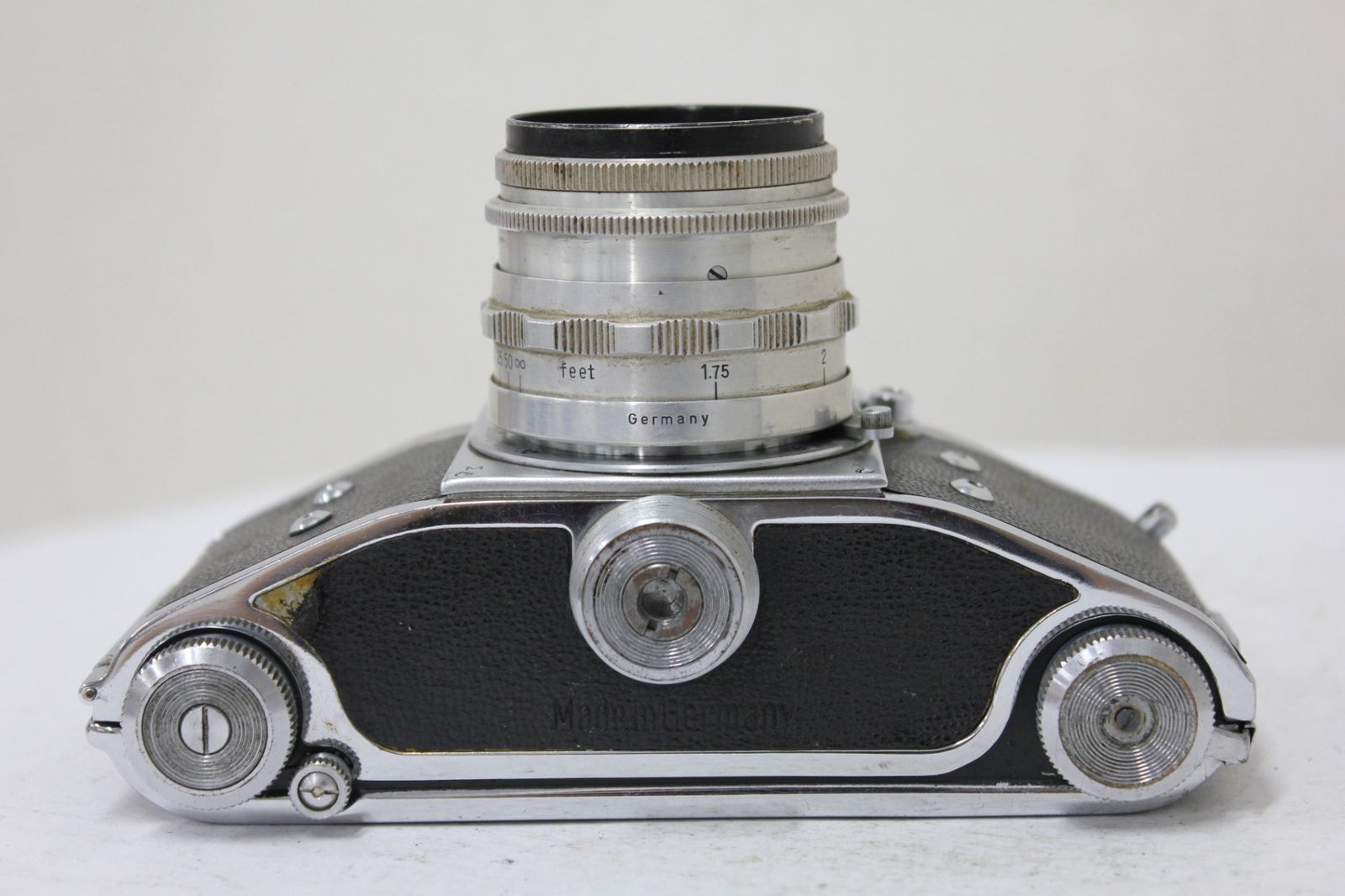  訳あり品 エキサクタ Exakta Ihagee Dresden Carl Zeiss Jena Tessar 50 mm F 3.5 T ボディレンズセット e 4491 一眼レフカメラ(フィルム) フィルムカメラ
