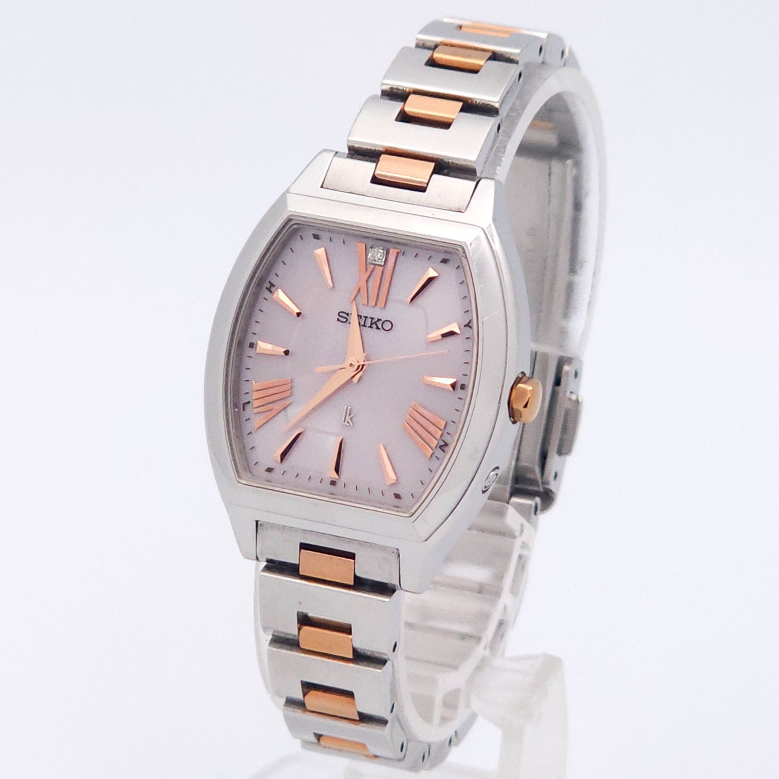 SEIKO セイコー ルキア 3 B 51-0 AM 0 ソーラー電波 動作品