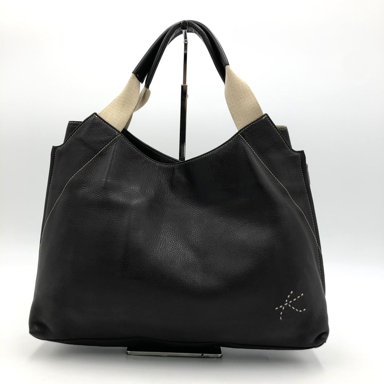 Kitamura 黒 リュック　バックパック　ハンドバック　トートバッグ　レザー 人気の完売モデル】✨美品✨キタムラ Kitamura レザー トートバッグ