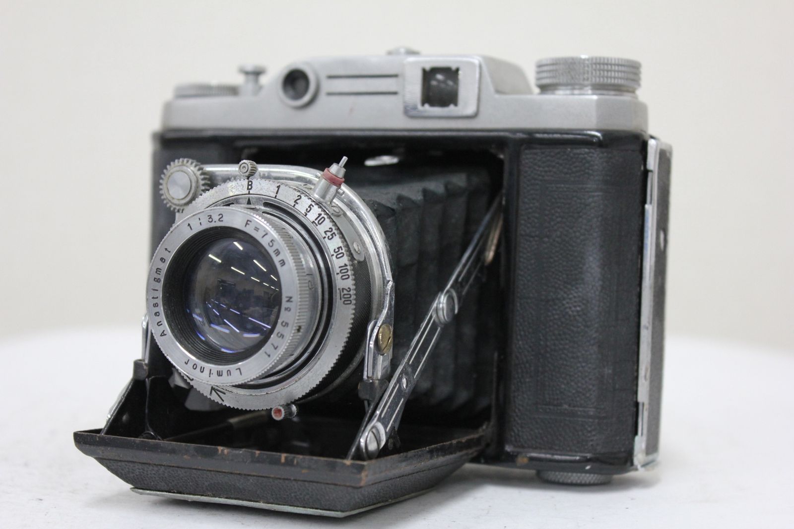 品 ミノン Minon SIX III Luminor Anastigmat 75 mm F 3.2 蛇腹カメラ e 4493