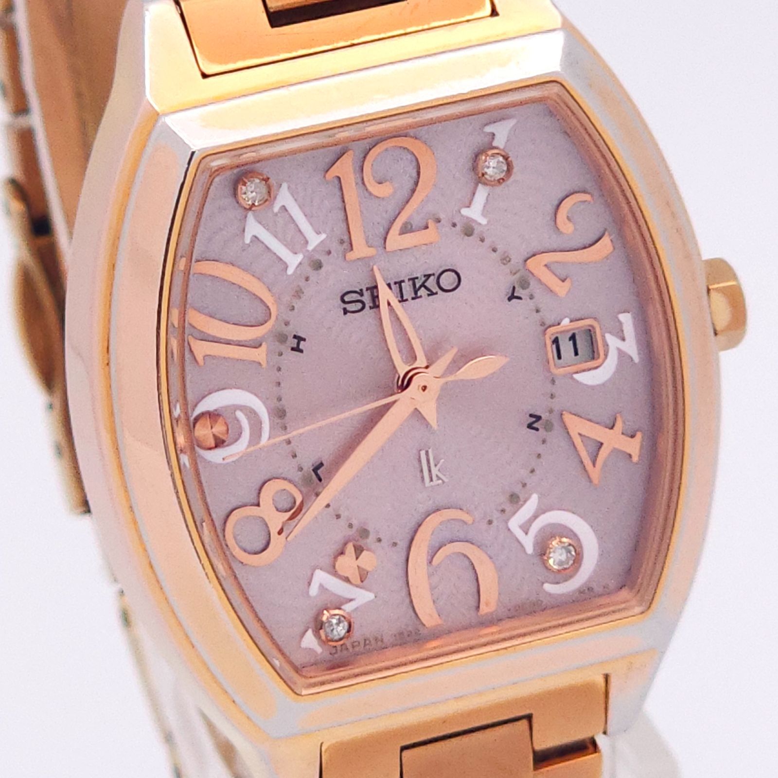 【限定】SEIKO ルキア 腕時計 電波ソーラー 1B22-0BB0 SEIKO セイコー ルキア 1B22-0BB0 ソーラー電波 動作品 - メルカリ