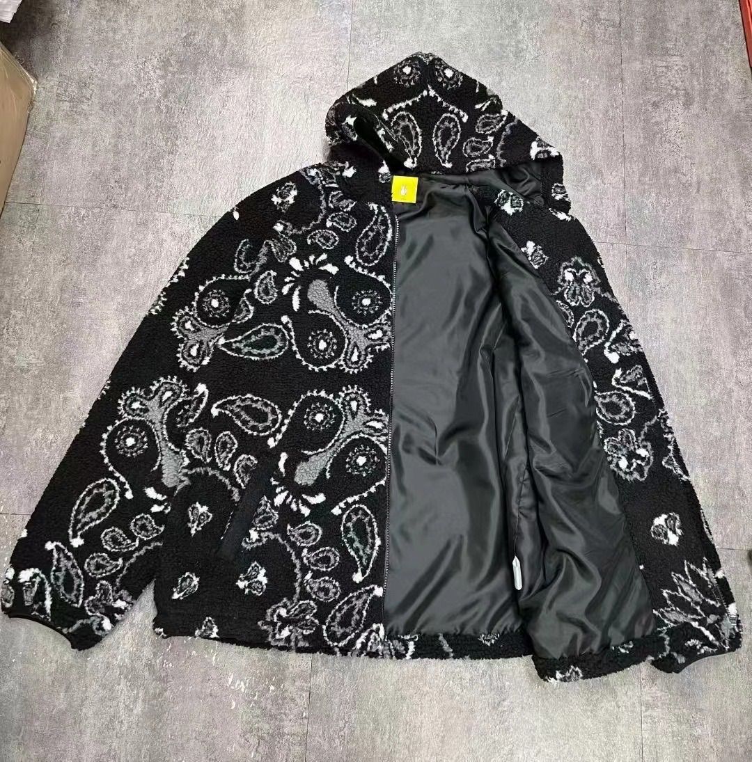 草*送様 FR2 ペイズリーフリース Paisley Fleece Hoodie 草*送様 FR2 ペイズリーフリース Paisley Fleece Hoodie