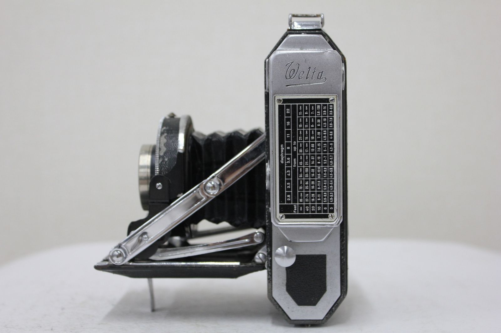 ウェルタ　WELTA 蛇腹コンパクトカメラ　35mm フィルム 訳あり品】 ウェルタ Welta Weltun Carl Zeiss Jena Tessar 7.5cm F2.8