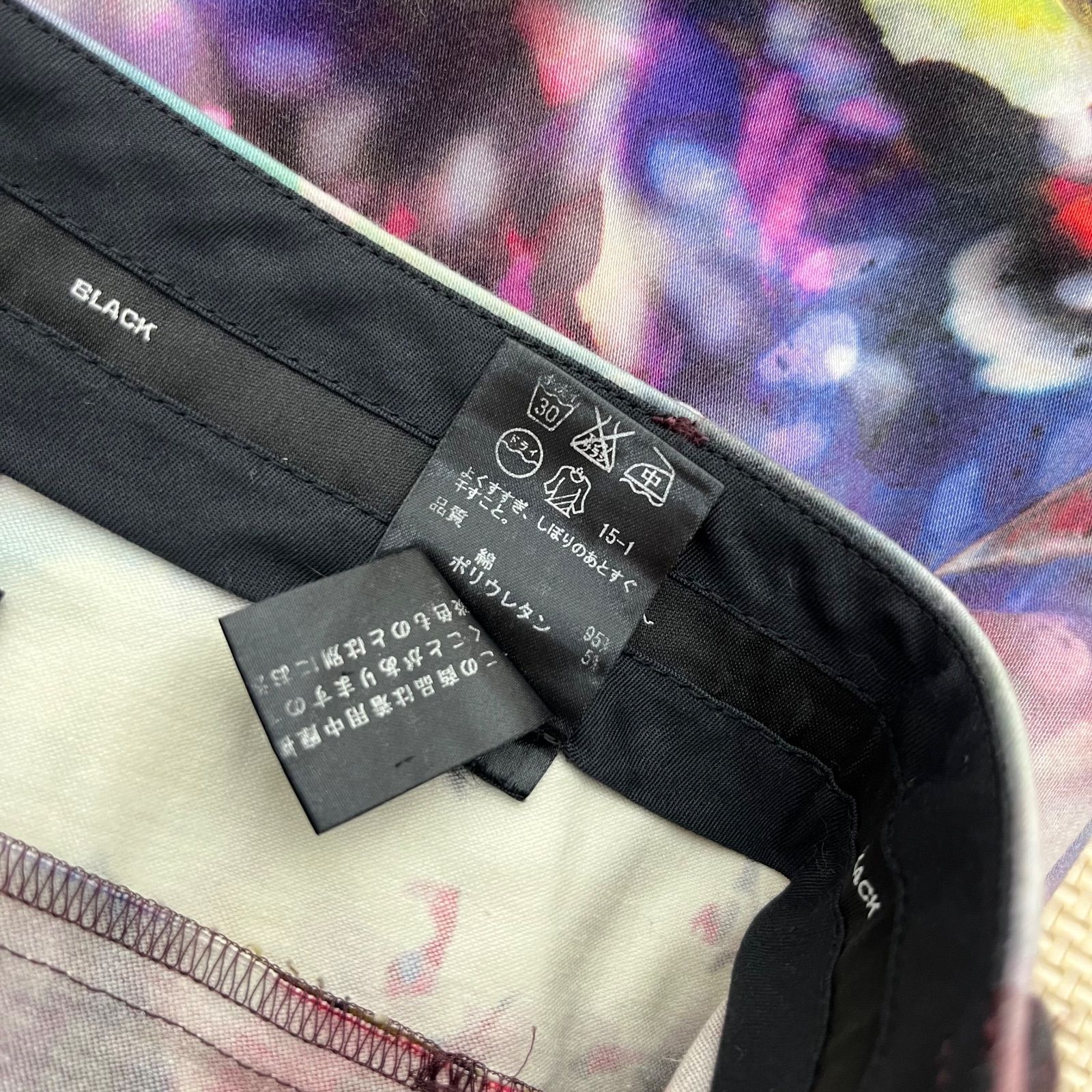 Paul Smith BLACK ポールスミスブラック フラワープリント 花柄 総柄