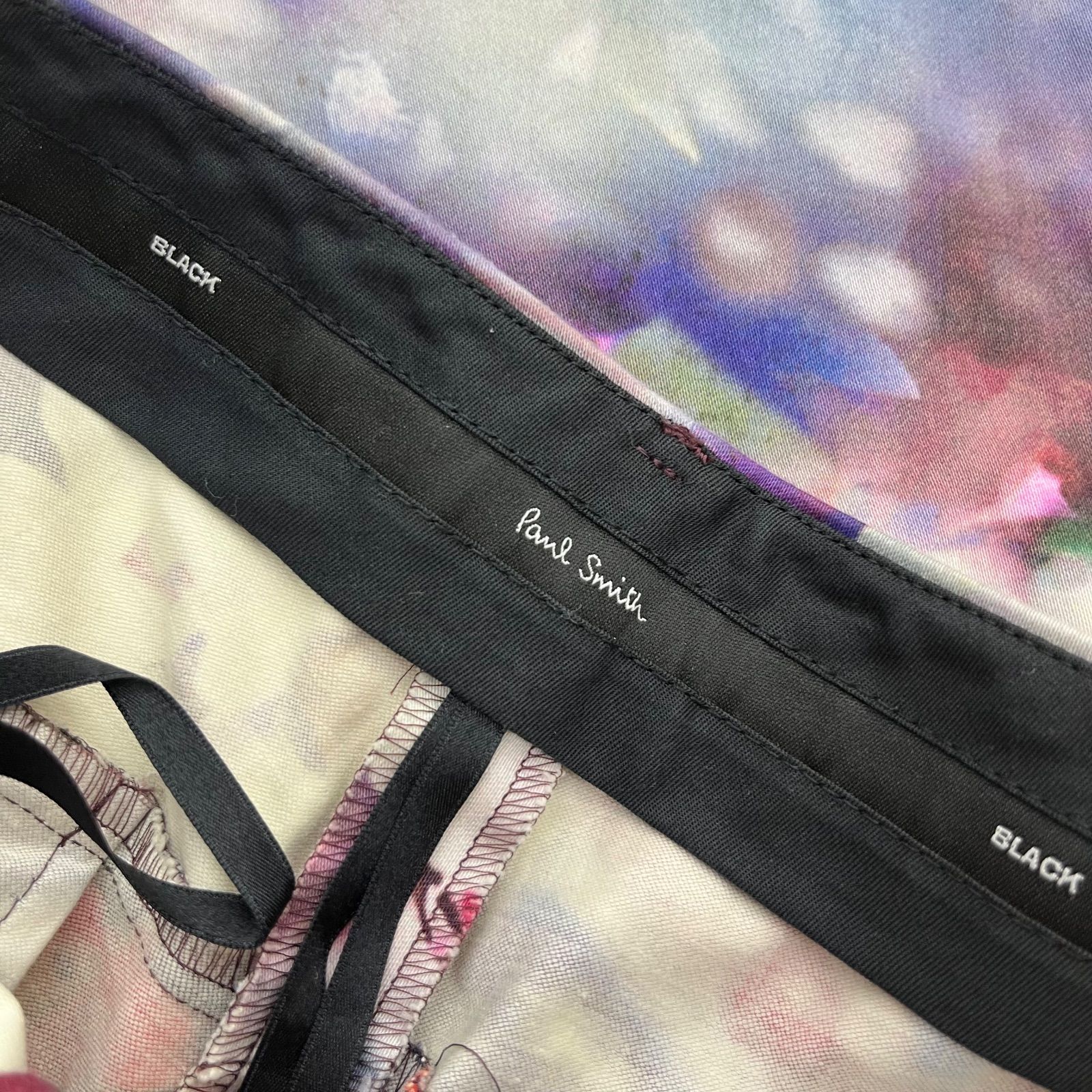 Paul Smith BLACK ポールスミスブラック フラワープリント 花柄 総柄