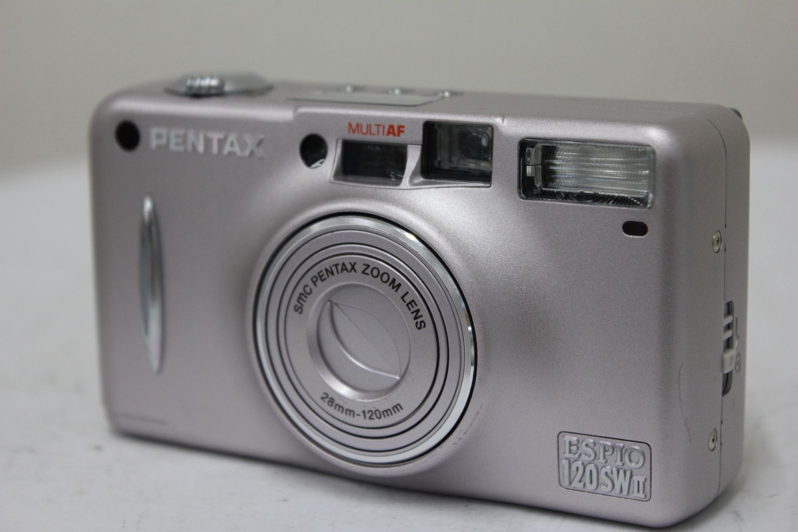 ペンタックス Pentax ESPIO 120 SW II ピンク 28 mm コンパクトカメラ e 4503