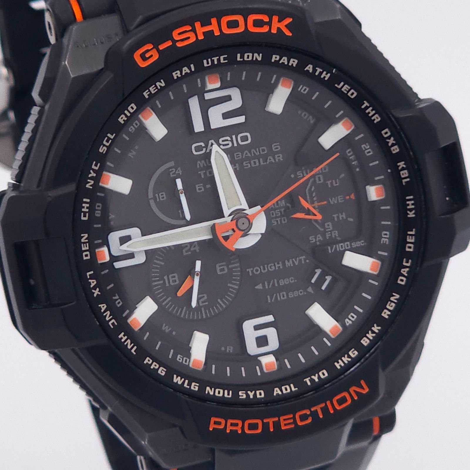 CASIO カシオ G-SHOCK スカイコックピット GW-4000 ソーラー電波 動作