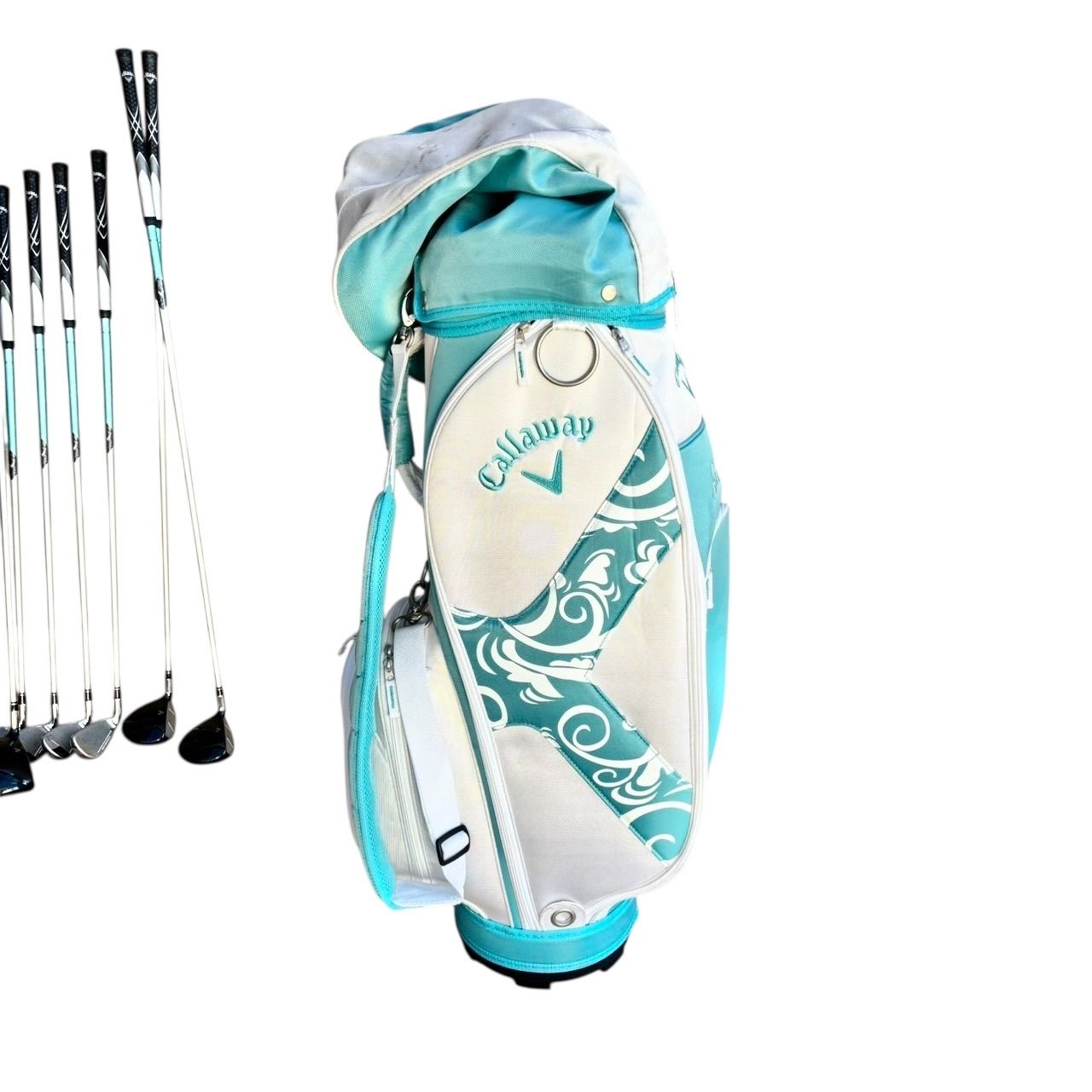  キャロウェイ ソレイユ レディース ゴルフクラブセット ブルー13本セット 691 カートバッグ ゴルフバッグ キャディバッグ ゴルフ