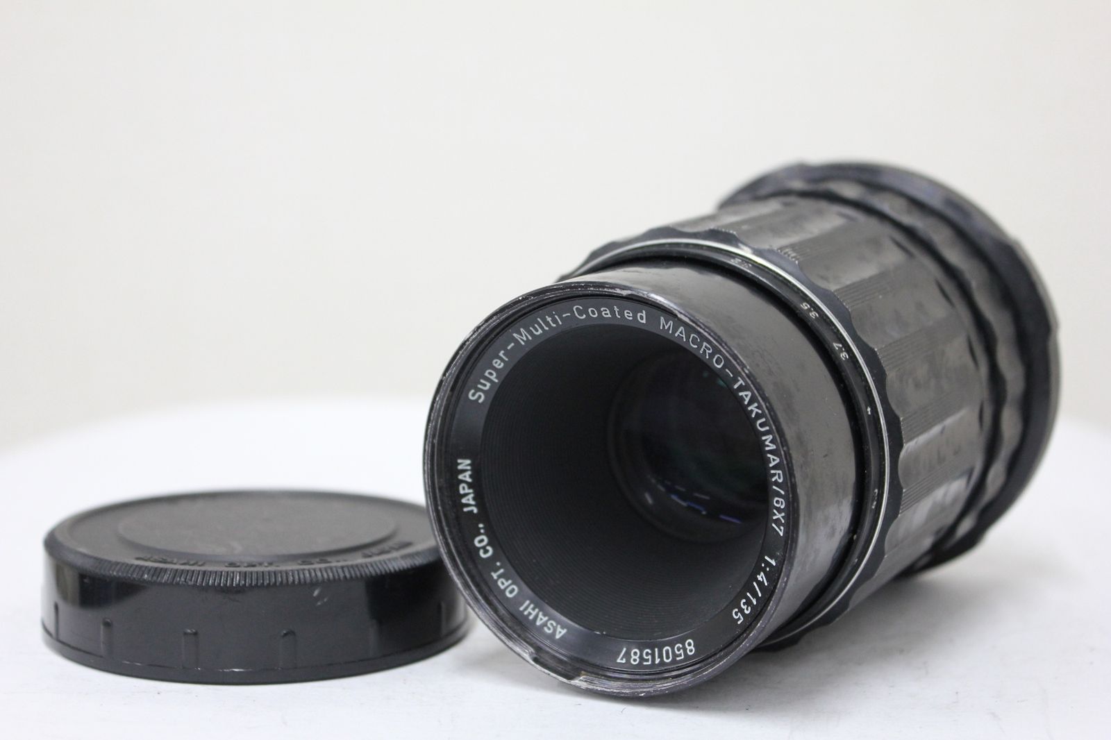 訳あり品 ペンタックス Pentax Super-Multi-Coated MACRO-TAKUMAR 135 mm F 4 中判レンズ e 4507