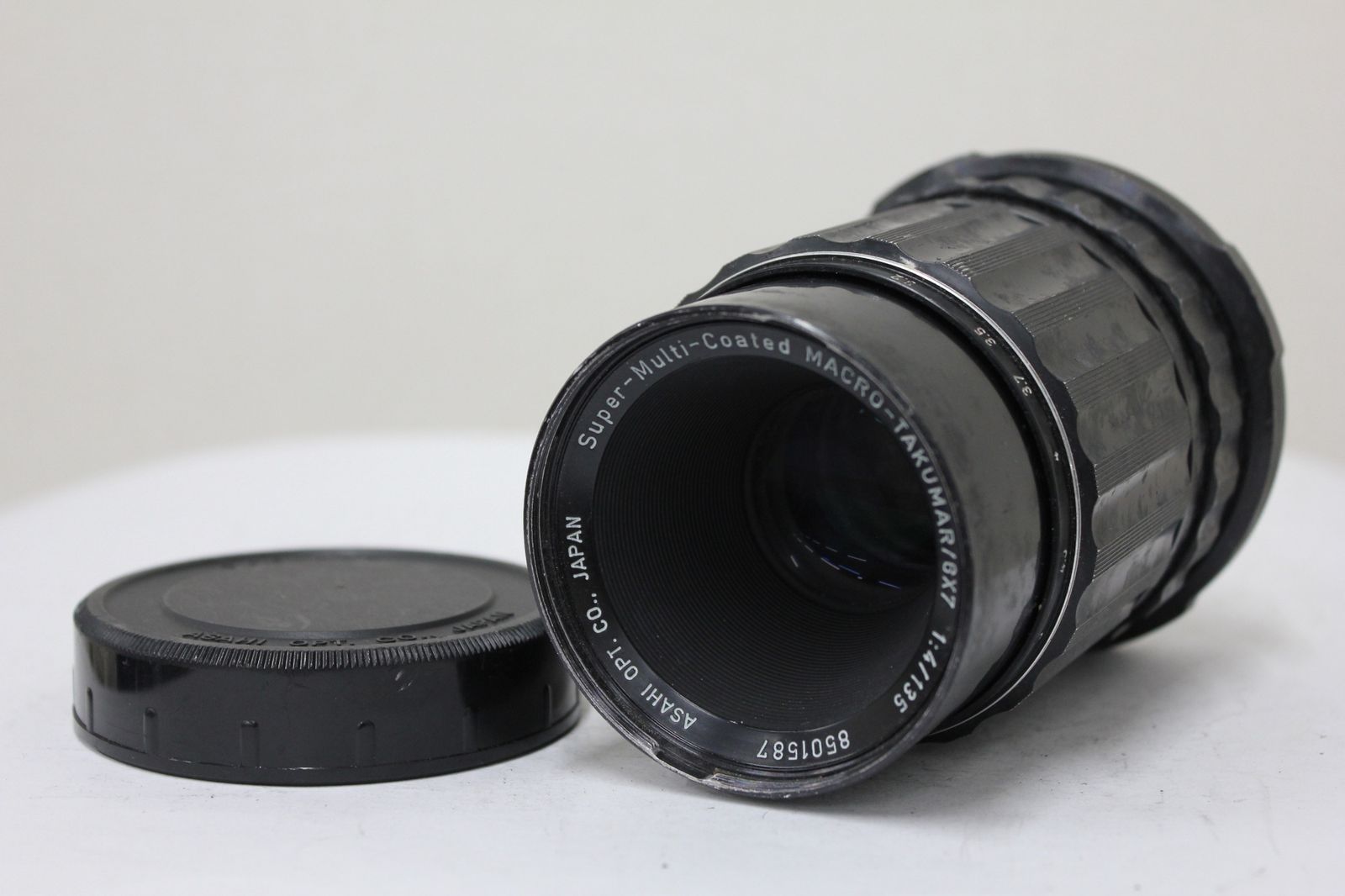 品 ペンタックス Pentax Super Multi Coated MACRO TAKUMAR 6 7 135 mm F 4 中判レンズ e 4507