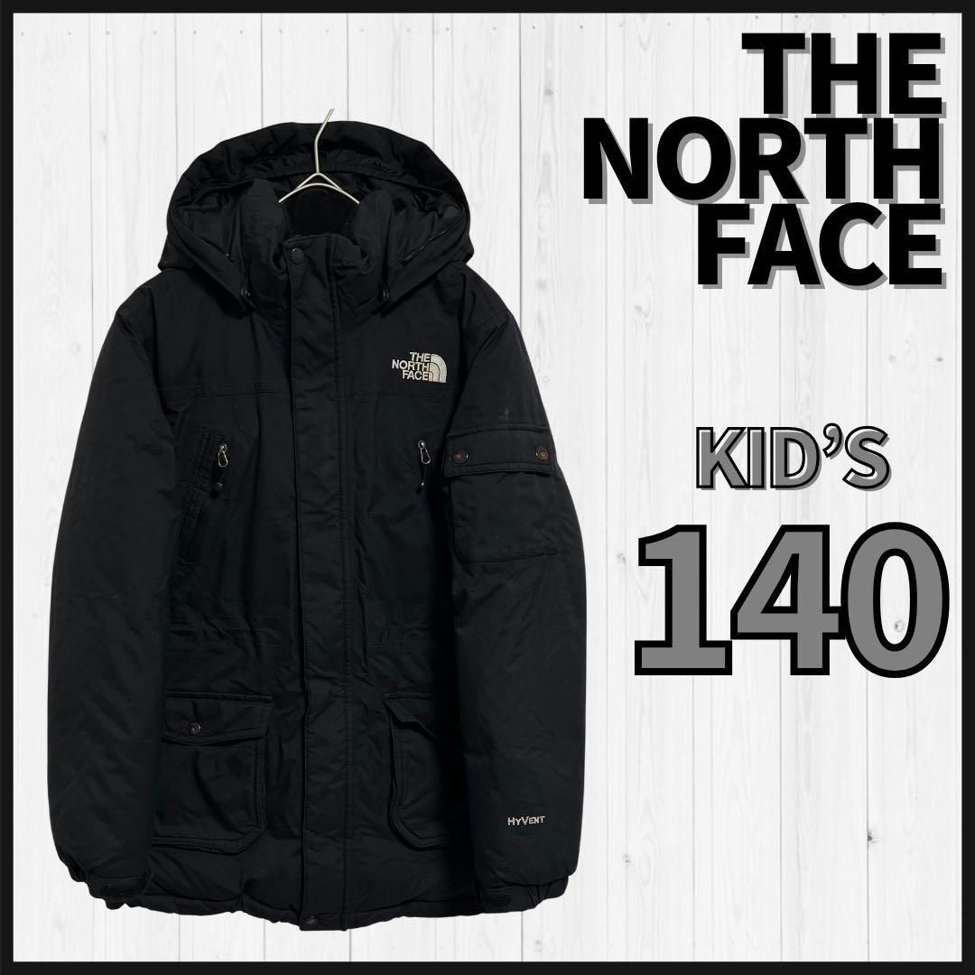 THE NORTH FACE ダウンジャケット キッズ140 ハイベント ブラック