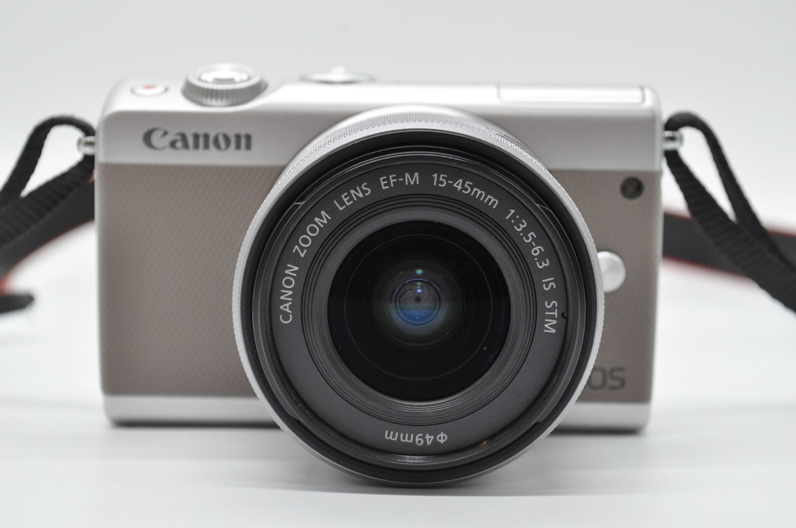 極上品!＞ Canon キヤノン EOS M100 カメラレンズキットシルバー(EF-M