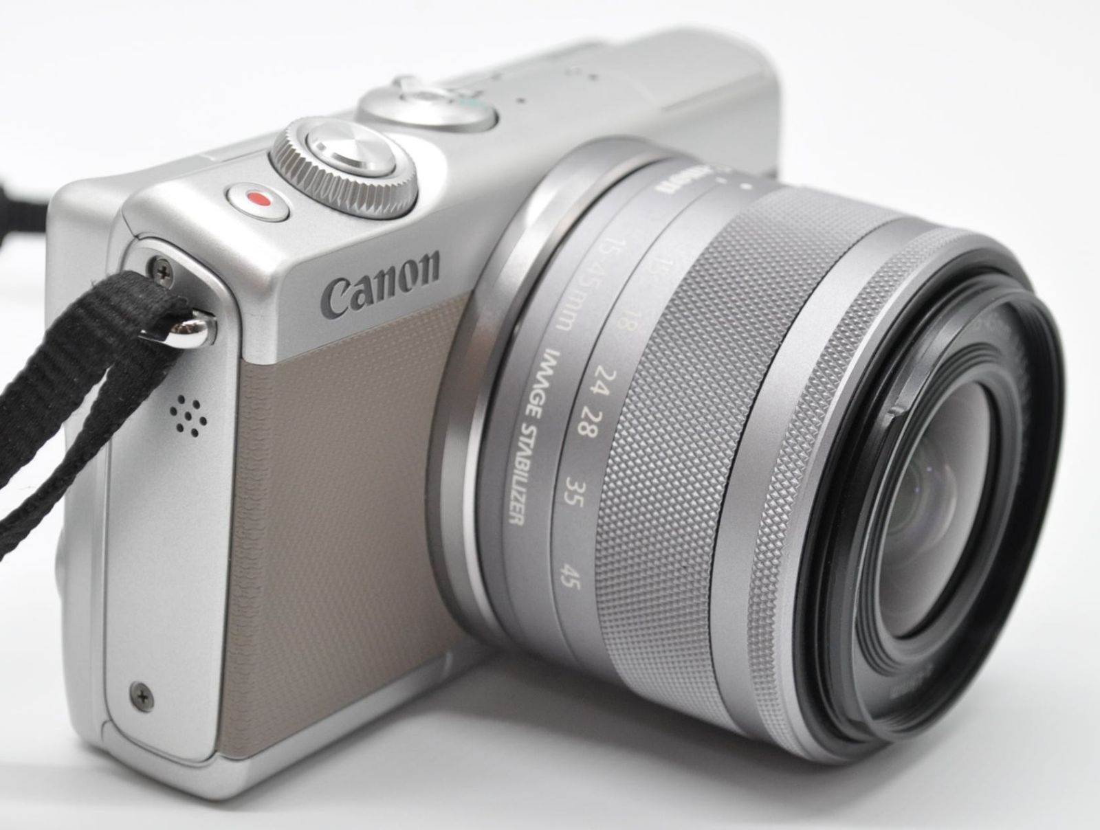 極上品!＞ Canon キヤノン EOS M100 カメラレンズキットシルバー(EF-M