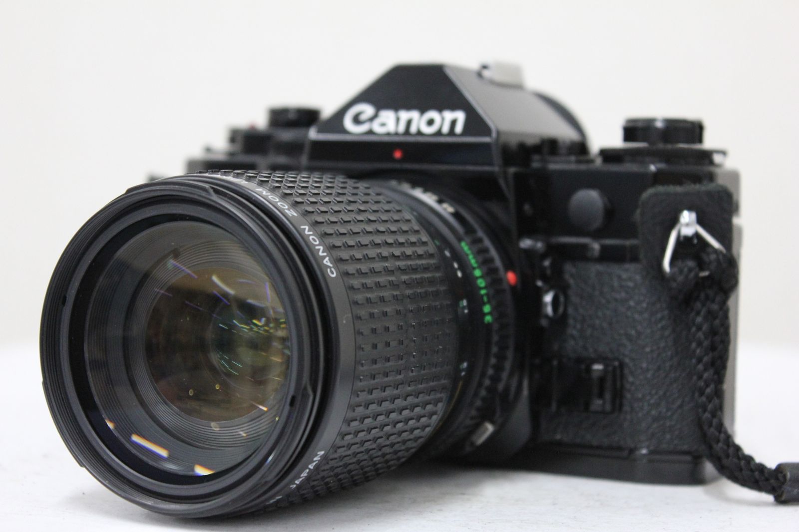 キャノン Canon A 1 ブラック FD 35 105 mm F 3 5 4 ボディレンズセット e 4512