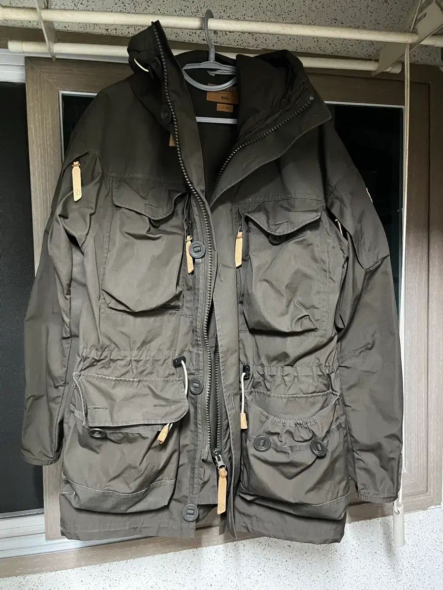 フェールラーベン ナンバーズ スモック No 1 DARK OLIVE XSサイズ