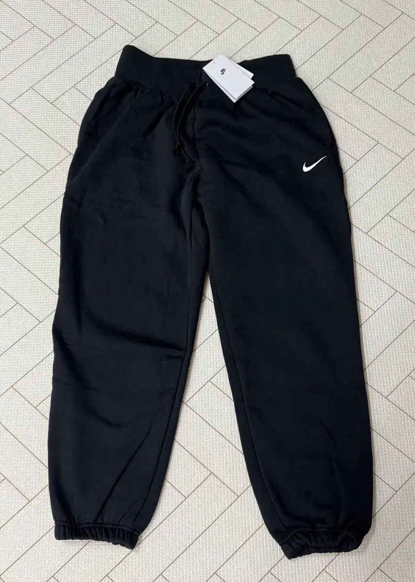 L NIKE ナイキ NSW フェニックス オーバーサイズ スウェット ジョガー パンツ ブラック