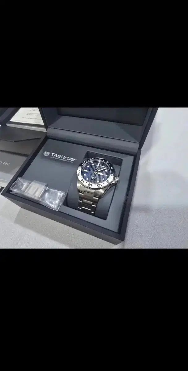  タグ ホイヤー アクアレーサー GMT デート服 自動巻き時計 腕時計(アナログ)