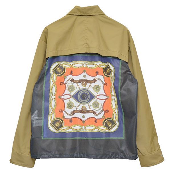 TOGA VIRILIS トーガヴィリリース 2025SS NYLON OX BLOUSON バック切替