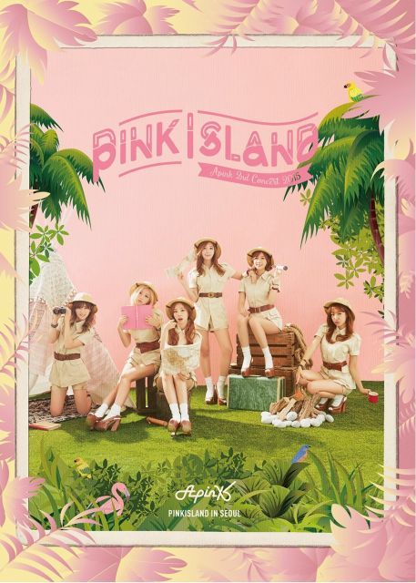 Apink 2 nd Concert Pink Island DVD Photobook Korea Version