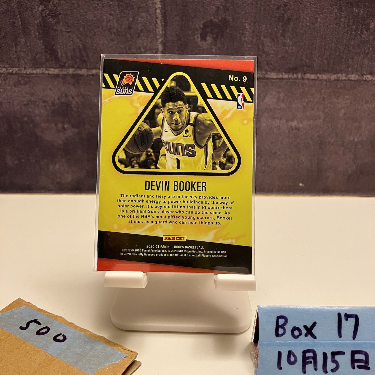 2020-21 PANINI HOOPS Devin Booker PHOENIX SUNS High Voltage カード